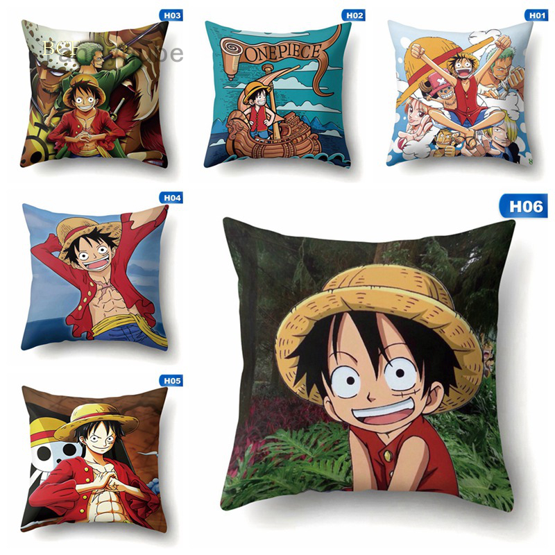 Vỏ Gối In Hình Nhân Vật Luffy Trong One Piece