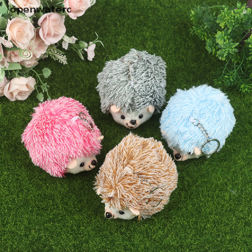 Móc Khóa Hình Nhím Nhồi Bông 12CM Dễ Thương