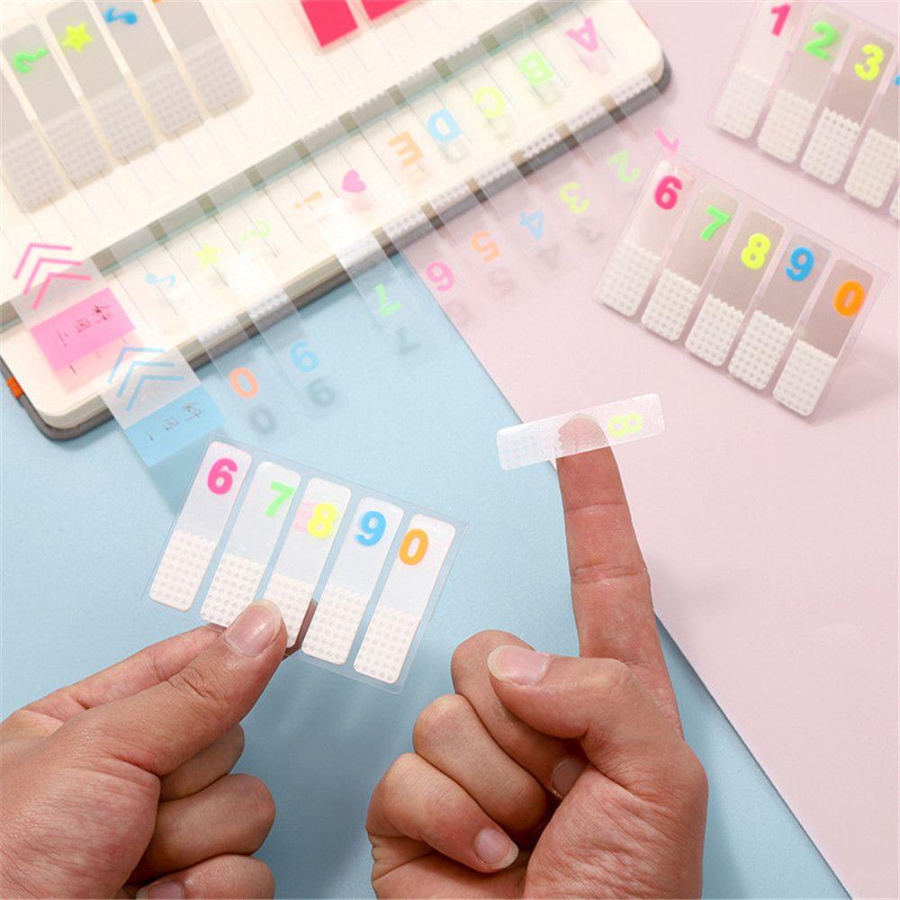 PISTA Dụng Cụ Đánh Dấu Trang Sách Hình Lá Cờ PET