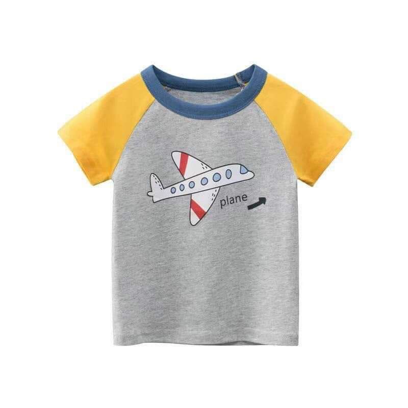 (Xả lỗ) Combo 3 áo 27kids - áo cotton cộc tay cho bé trai