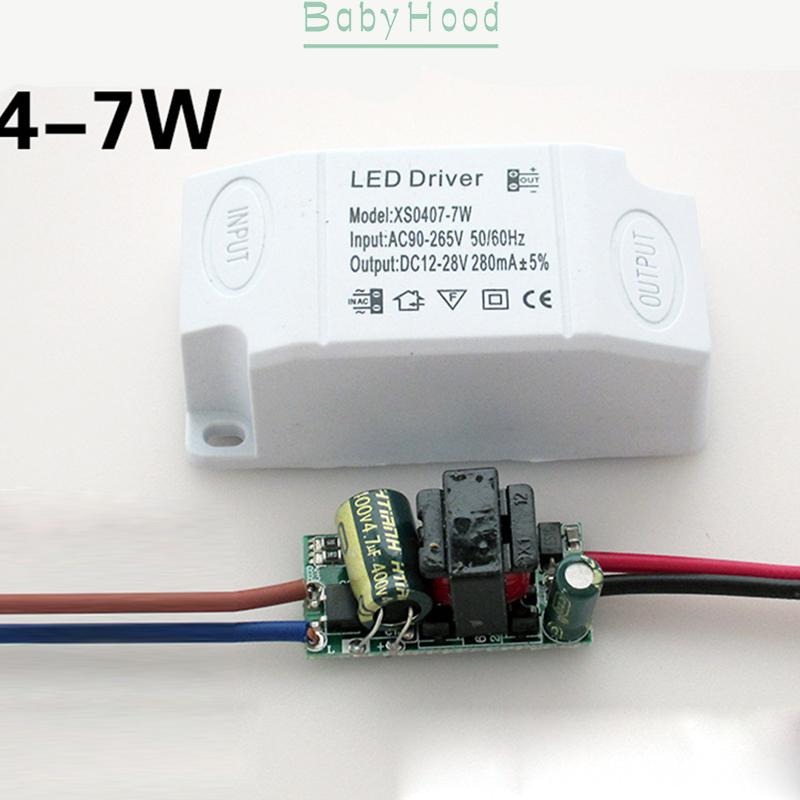 Bộ chuyển đổi nguồn đèn LED Ac90~265V 3~24w