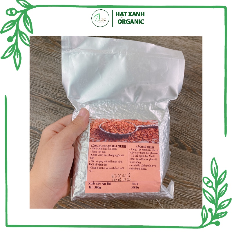 Hạt Methi Ấn Độ 500g