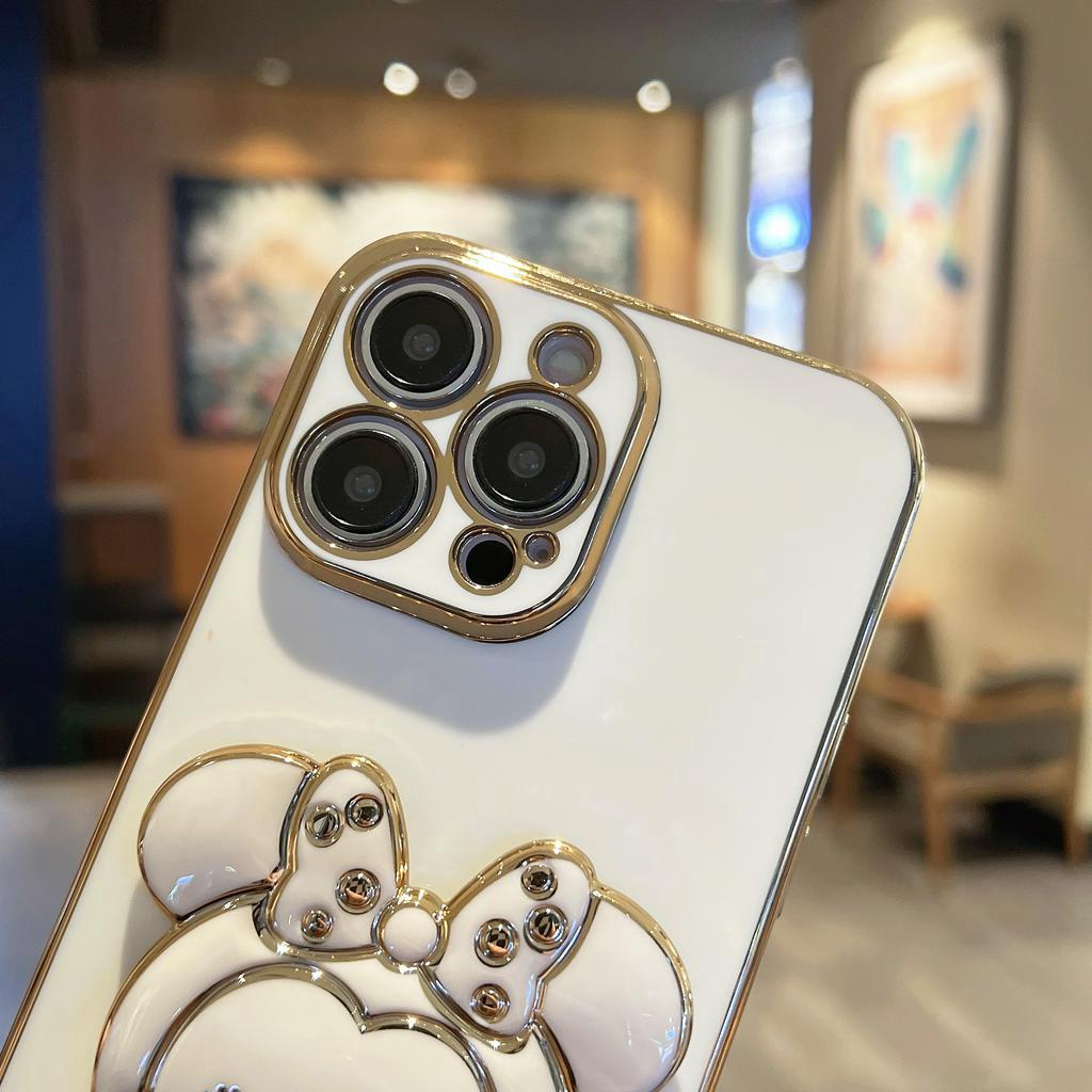 Ốp Điện Thoại Hình Mickey 6d Cho iPhone 6 plus 6s plus 7 plus 8 plus xs max xr 11 pro max 12 pro max 13 pro max 14 plus 14 pro max