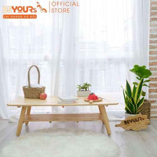 Bàn Trà Sofa Thông Minh BEYOURs A table Bằng Gỗ Hình Chữ Nhật Nội Thất Lắp Ráp Phòng Khách