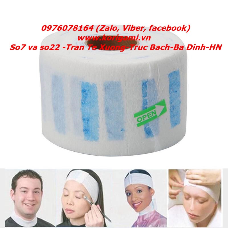 GIẤY CUỐN CỔ CẮT TÓC, SPA