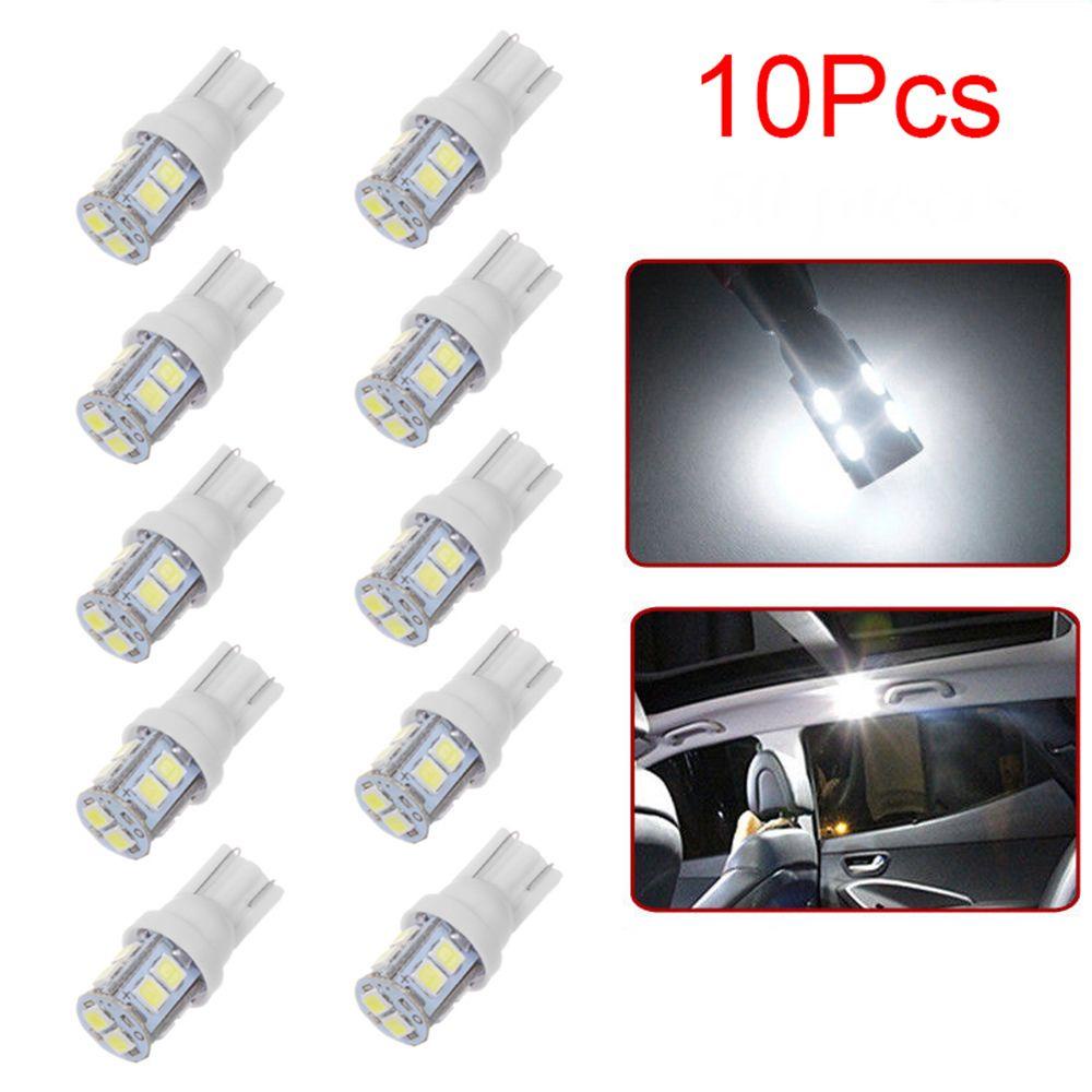 MYRONGVN Đèn LED ChiếU SáNg BiểN Số Xe 10SMD W5W 2825 158 192 168 194 - Bộ 10 CáI