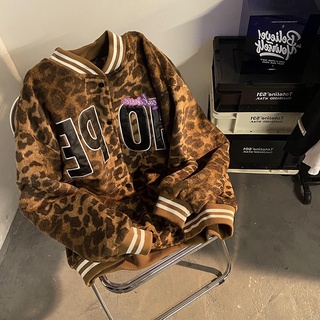 ÁO Khoác Bomber Unisex (da beo)
