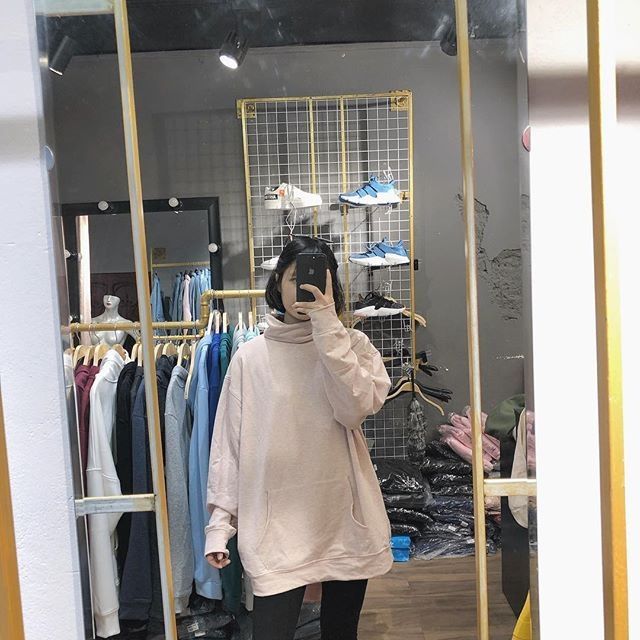Sweater cao cổ - ẢNH THẬT