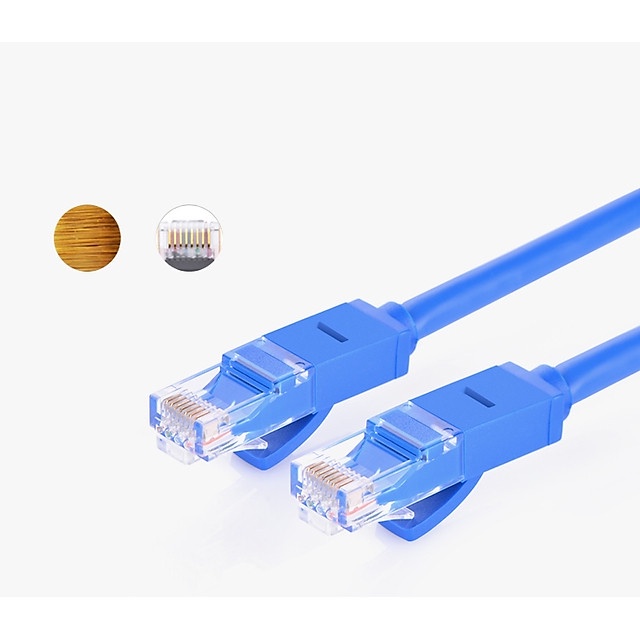 Dây mạng bấm sẵn 2 đầu Cat6 UTP Patch Cords dài 5M UGREEN NW102 11204 - Hàng chính hãng