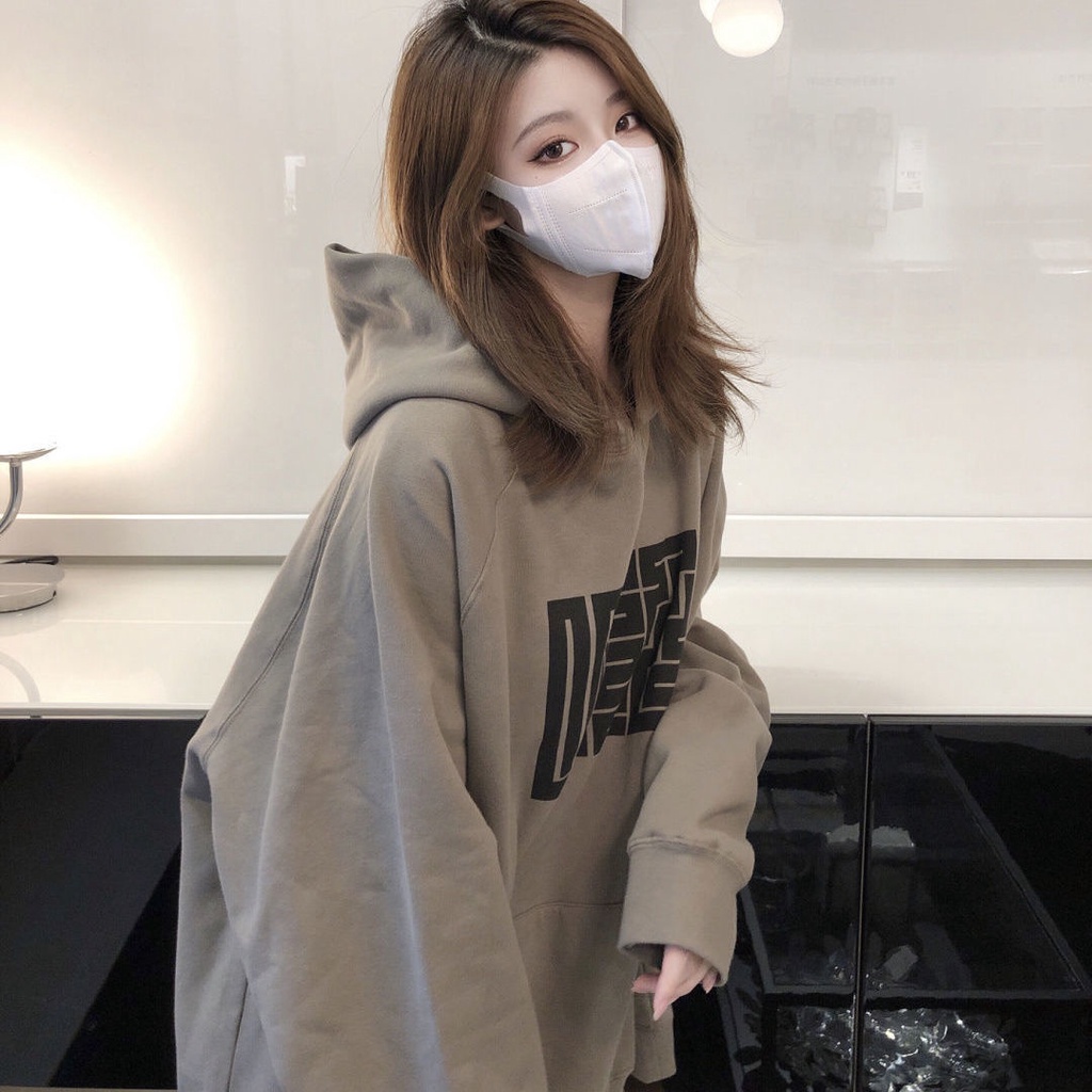 【Keroro】Áo hoodie nữ 1 màu duy nhất siêu phong cách | BigBuy360 - bigbuy360.vn