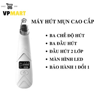 [DTT] Máy Hút Mụn MYONE ⚜️FREESHIP⚜️ Máy Hút Mụn Mini Vi Tinh Thể Đầu Hút Có Hai Lớp Chuyên Dụng
