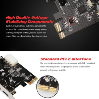 Card Mở Rộng Pci-E Sang 4 Cổng Usb 3.0