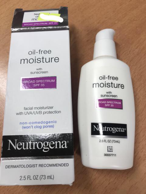 Kem dưỡng ẩm Neutrogena Oil-Free Moisture Broad Spectrum SPF 35 ( 73mL ) Hàng Mỹ