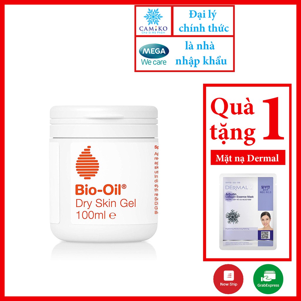 Bio Oil Dry Skin Gel 100ml gel dưỡng ẩm dành cho da khô