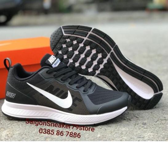 Giày Nike Running Pegasus V7 (20) Nam - Nữ Black/White [Chính Hãng -FullBox] SaigonSneaker79store