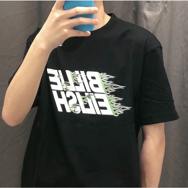 Uniqlo Áo Thun Tay Ngắn In Hình billie eilish x Muakami Cá Tính Hợp Thời Trang Cho Nam Và Nữ 430599