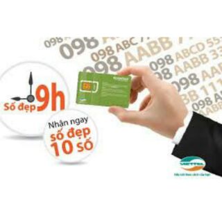 Sim số đẹp viettel đầu 09 giá rẻ