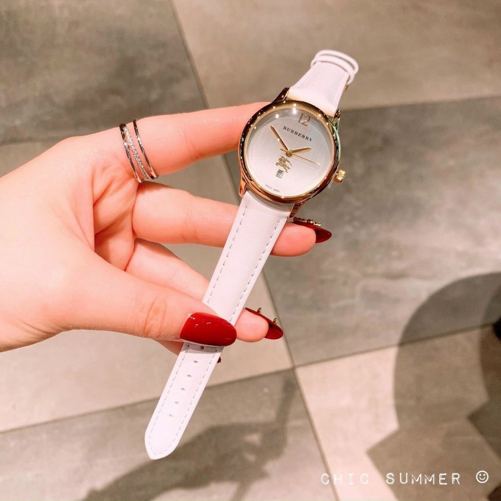 Đồng Hồ Hồ Nữ Thời Trang BURBERRY, Chống Nước, Chống Xước Sinh Hoat [ Bảo Hành 3 Năm]  - dongho.burberry