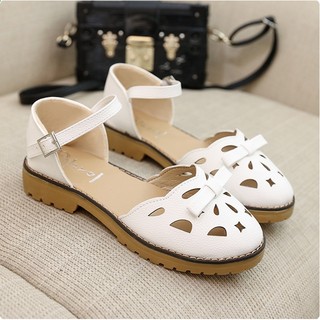 Giày oxford nơ đục