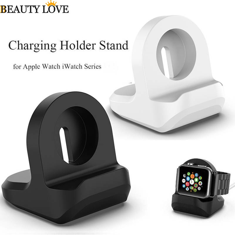 Đế Sạc Silicone Cho Đồng Hồ Thông Minh Apple Watch Series 3 2 1