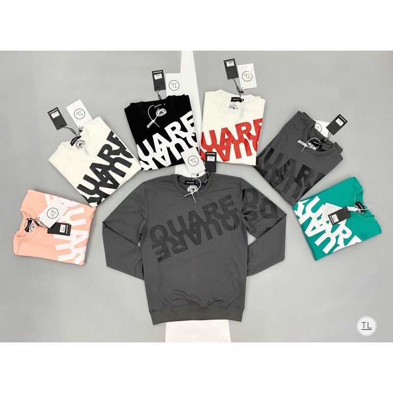 Áo Thu Đông DSQUARED2 chữ nghiêng