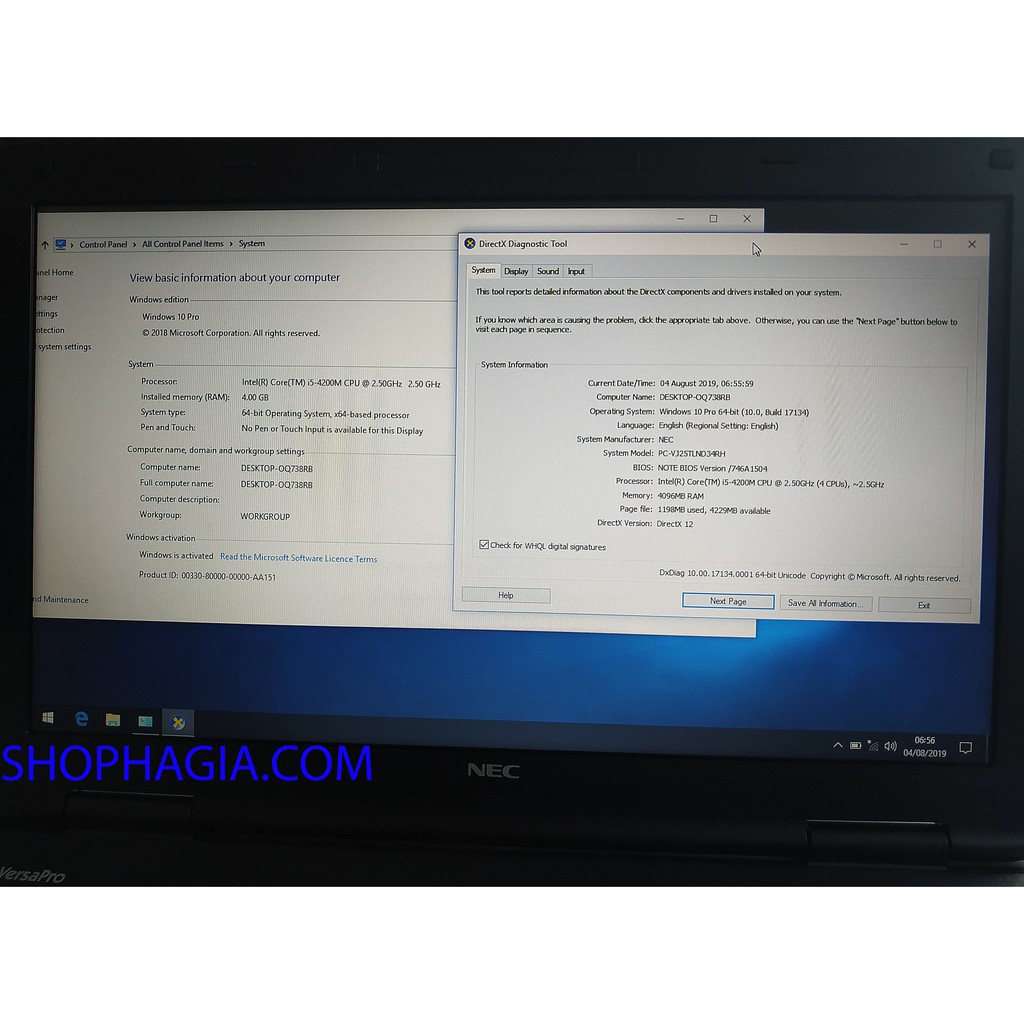 máy tính NEC I3 hàng nhật nguyên zin | BigBuy360 - bigbuy360.vn