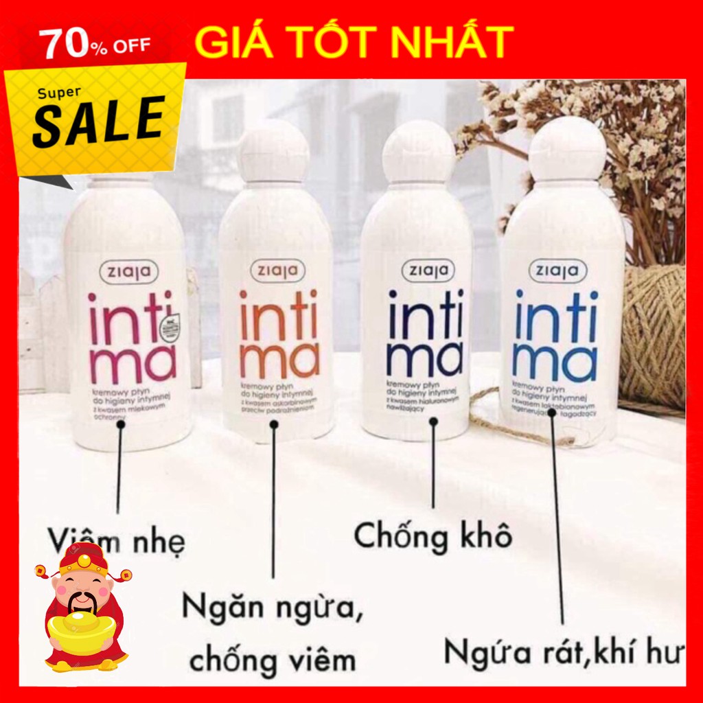 [ GIÁ TỐT NHẤT ]  Dung dịch vệ sinh Intima [ HÀNG CHÍNH HÃNG ]