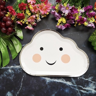 Đĩa giấy trang trí sinh nhật chụp hình