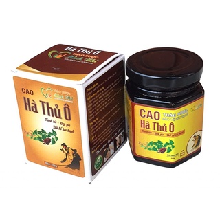 Cao Hà Thủ Ô đỏ Minh Nhi, lọ thủy tinh 100g, giúp mọc tóc và làm đen râu tóc, chống lão hóa da