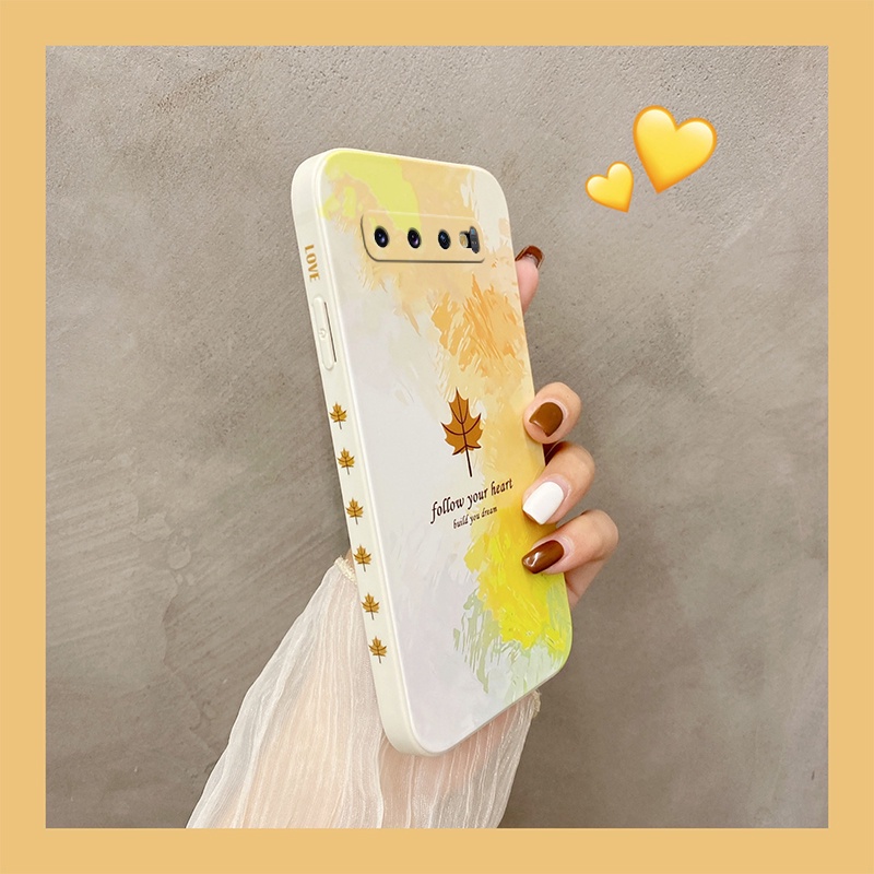Ốp Lưng Samsung S10 plus Ốp Điện Thoại Silicone Mềm Chống Sốc Với Viền Thẳng Cho Samsung S10 Samsung S10 PluS