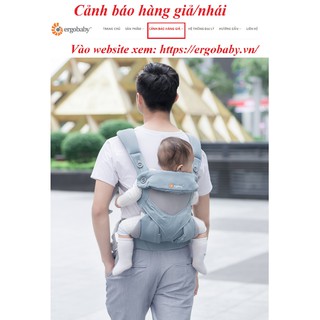 [HÀNG AUTH] Địu cho bé Ergobaby 360 Cool Air Mesh – Sea Mist