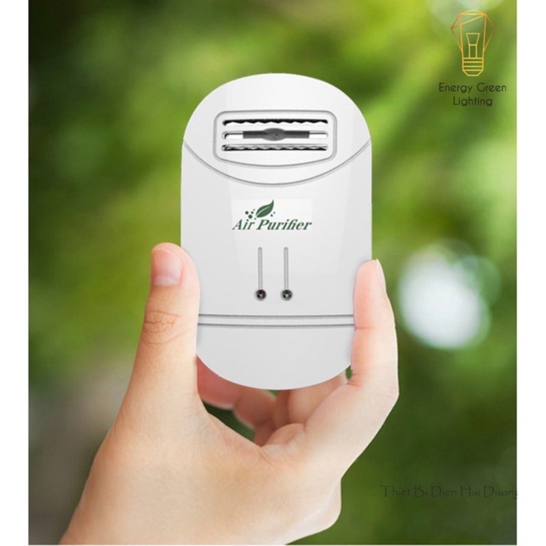 Máy Lọc Không Khí Mini Ion Âm Energy Green Lighting ML-A10 - Khử Mùi ,Khử Trùng Cho Nhà Bếp,Nhà Vệ Sinh ,Phòng Ngủ