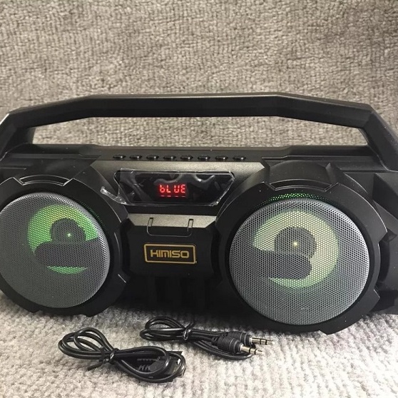 Loa Bluetooth Kimiso KM S1 - Loa Bluetooth Karaoke Tặng Kèm Mic , Đèn Led Sống Động Pass Cực Khỏe - Bảo Hành 12 Tháng