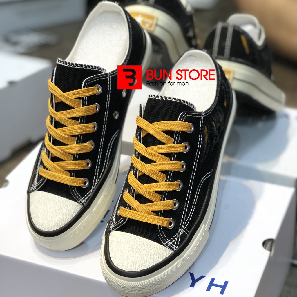 GIÀY THỂ THAO NAM và NỮ SNEAKER CỔ THẤP ĐẸP MIX RÁCH PHONG CÁCH TRẺ TRUNG CV209 LOẠI 1