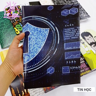 Bao tập chủ đề môn Tin Học - Giấy bọc vở môn học SIÊU CHẤT