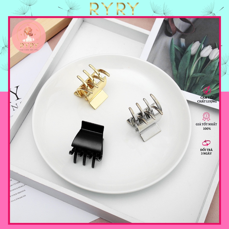 Kẹp Càng Cua Kim Loại Xinh Xắn Cho Nữ