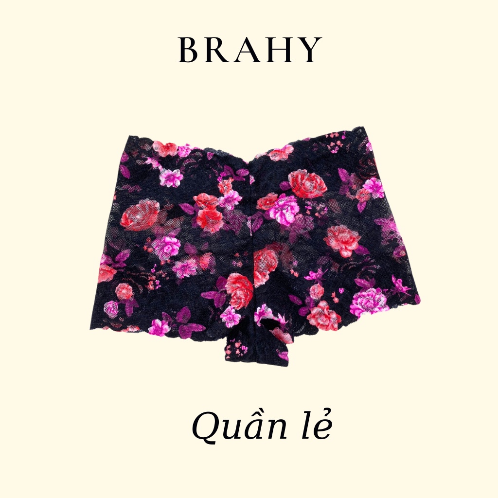 Đồ lót nữ sexy vải ren cao cấp hàng thiết kế có giới hạn BRAHY 016
