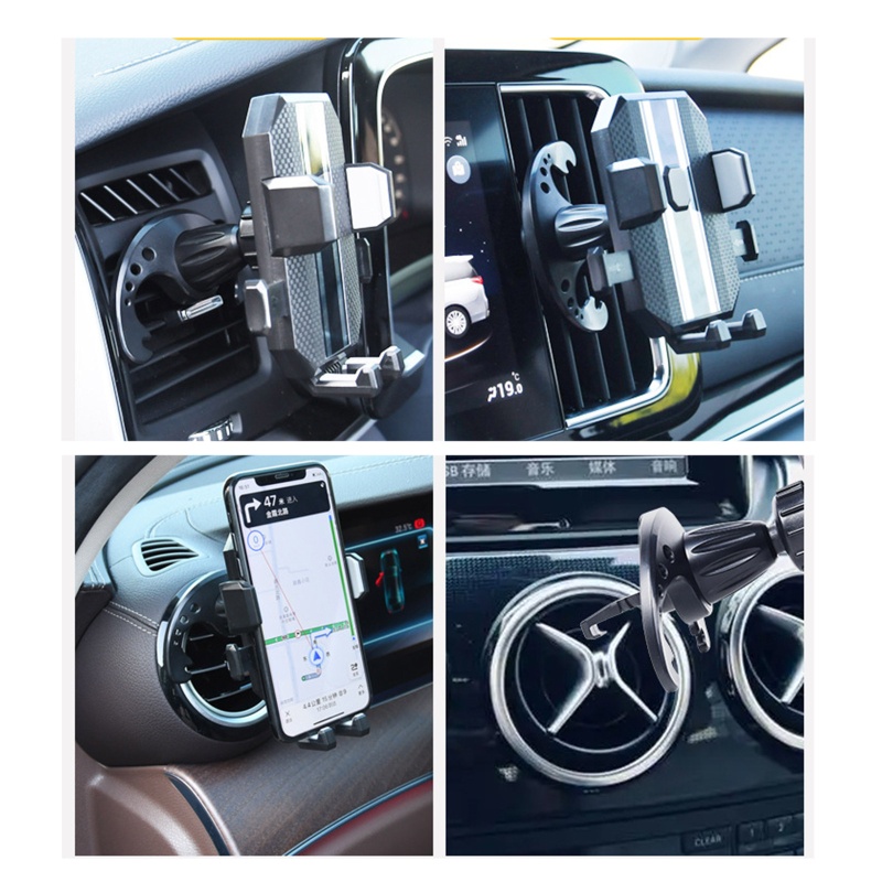 Giá Đỡ Điện Thoại / GPS Thông Dụng Gắn Khe Điều Hòa Xe Hơi