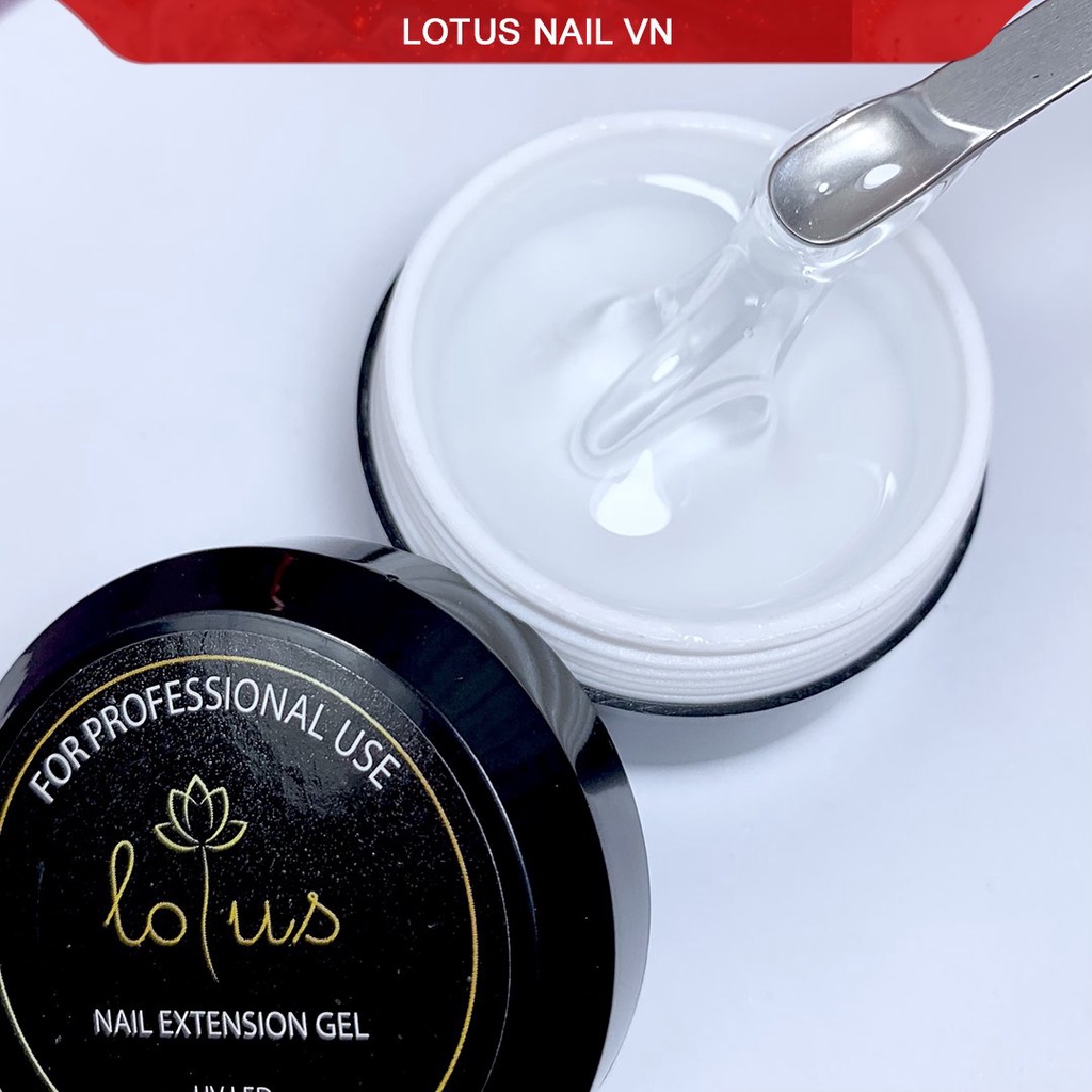 Gel đắp móng Lotus không nóng, dễ vào phom nhiều màu lựa chọn