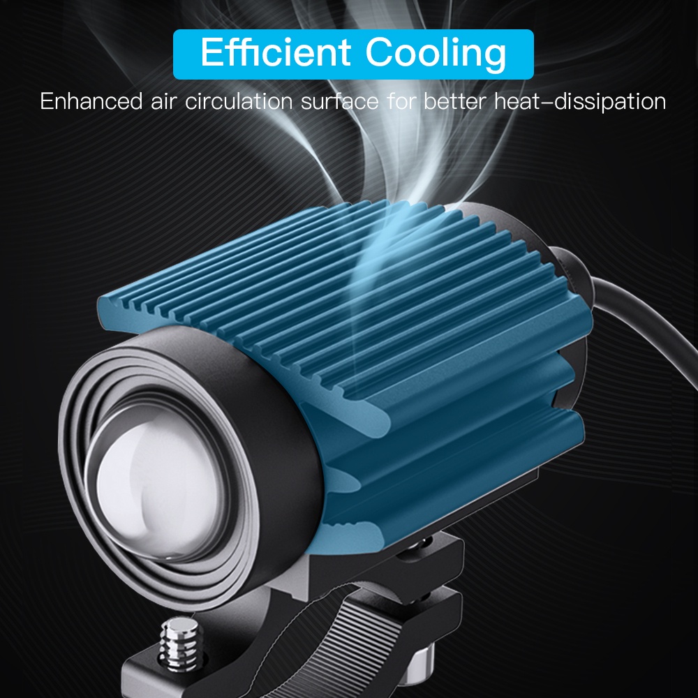 1 Cặp Đèn Pha LED 12000LM 6000K / 3000K Siêu Sáng 2 Màu Sắc Tùy Chọn Dành Cho Xe Hơi / Xe Máy