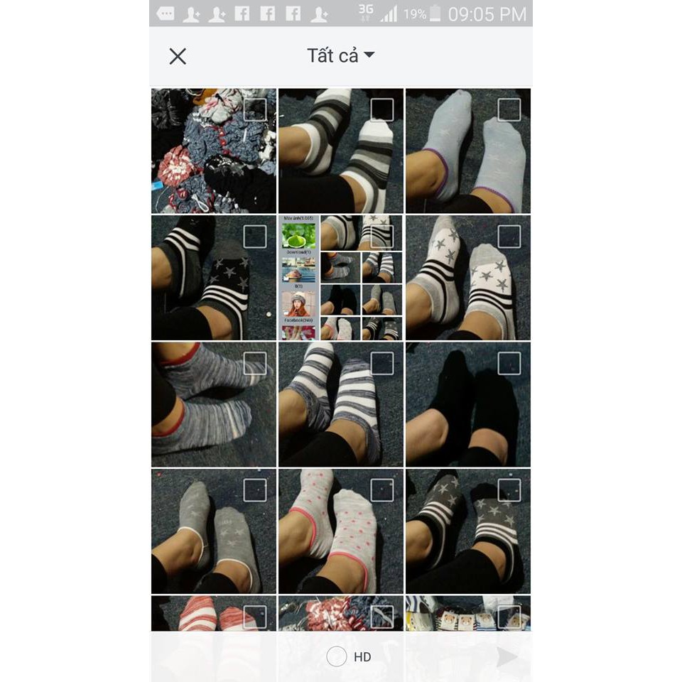COMBO 100 ĐÔI TẤT ĐẸP