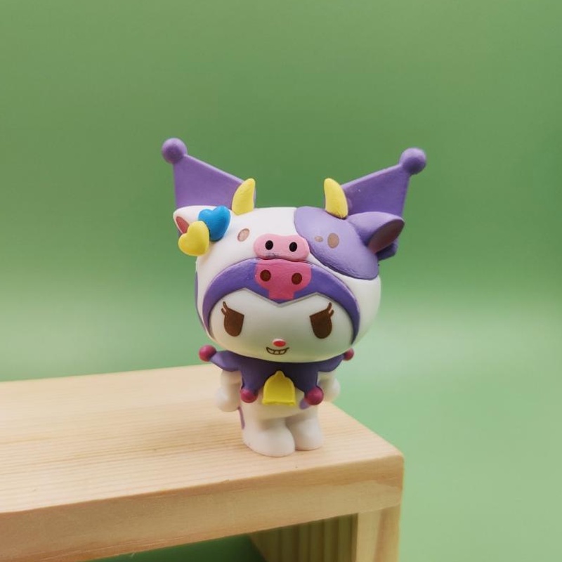 Mô hình búp bê Kuromi My Melody ác quỷ nhỏ làm thủ công xinh xắn DIY