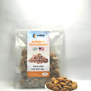 Hạnh nhân rang mật ong - usa - 500g