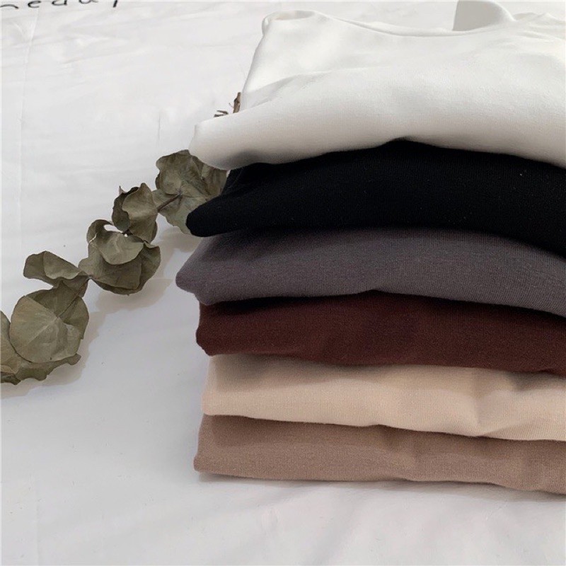 [Bán Sỉ] ÁO GIỮ NHIỆT LÓT NỈ CỔ 3 PHÂN LOẠI ĐẸP | BigBuy360 - bigbuy360.vn