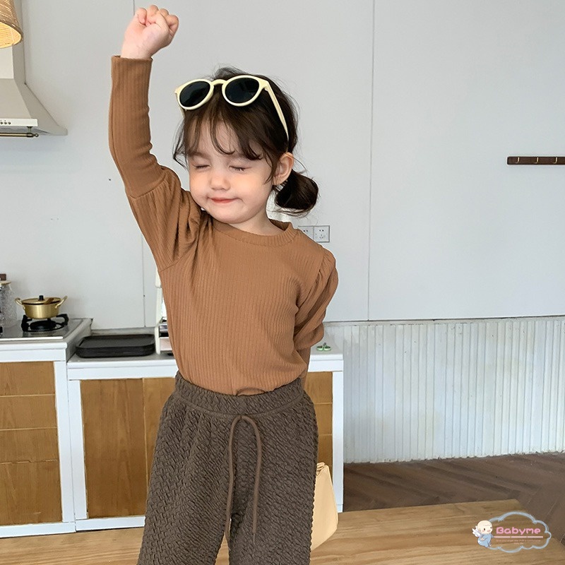 Áo Thun Tay Dài Cơ Bản Dành Cho Bé Gái