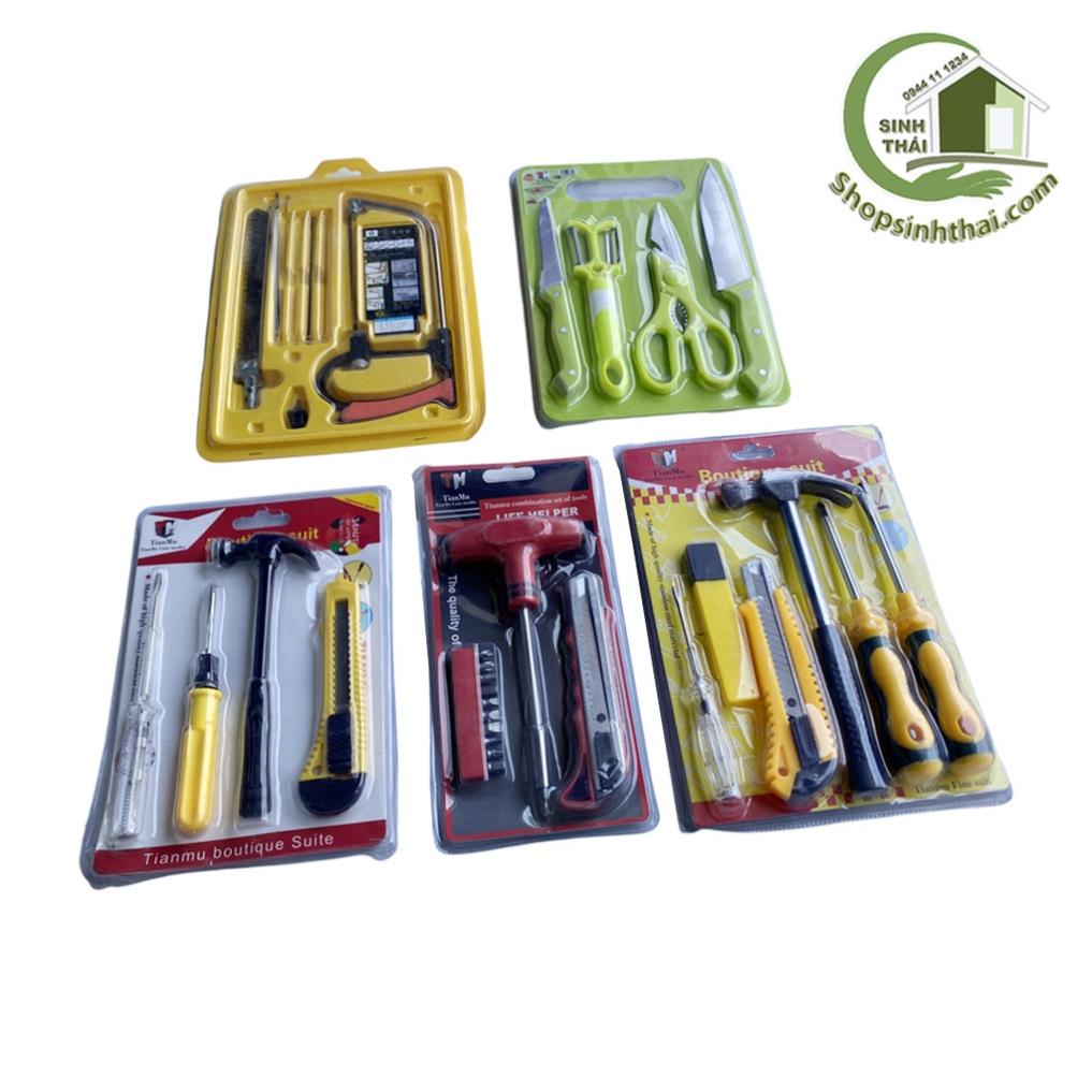 Vỉ dao kéo, búa vít, cưa tay đồ nghề sửa chữa đa năng - Chọn loại