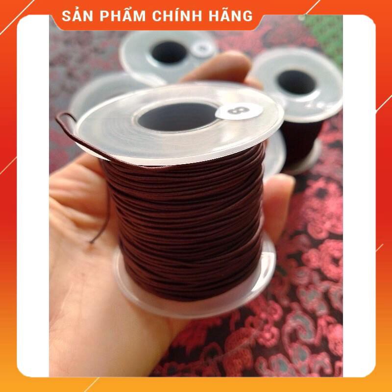 COMBO 10M dây xỏ chuỗi co giãn size 0.6mm