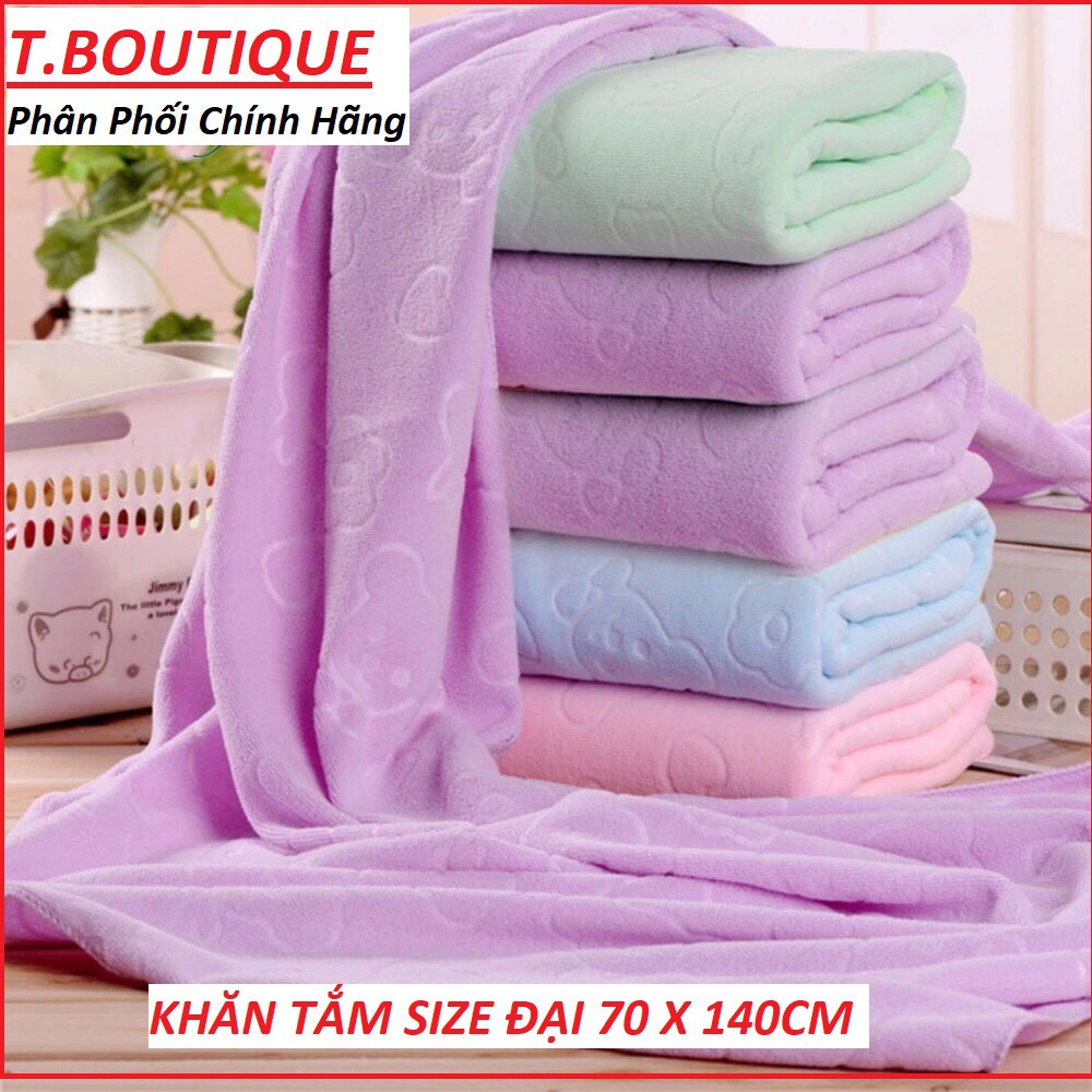 [Giá Sỉ]Khăn tắm xuất nhật siêu mềm mịn khổ 70x1,4M loại 1 siêu mềm