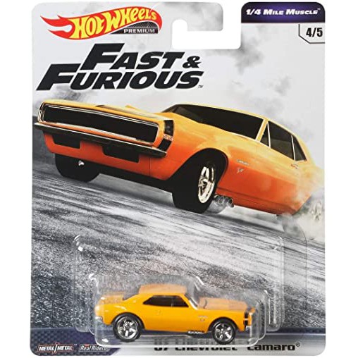 Xe Hot Wheels 67 Chevrolet Camaro Premium - Xe Hotwheels Premium 67 Chevrolet Camaro Fast - Xe Mô hình 1:64 - Aust Shop