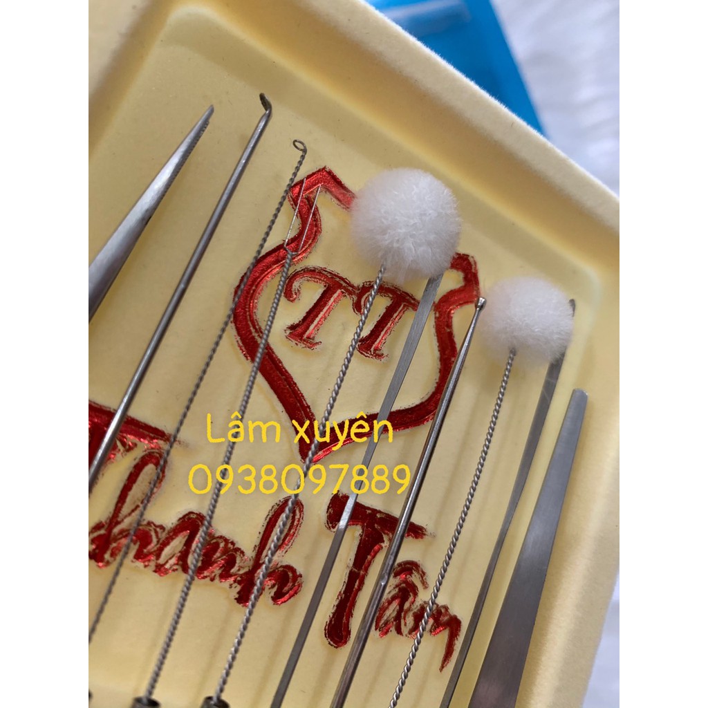 Bộ lấy ráy tai💤GIÁ RẺ💤 Thanh Tâm cao cấp, 10 món, cán gỗ không phai màu, sản phẩm cần thiết của mọi gia đình